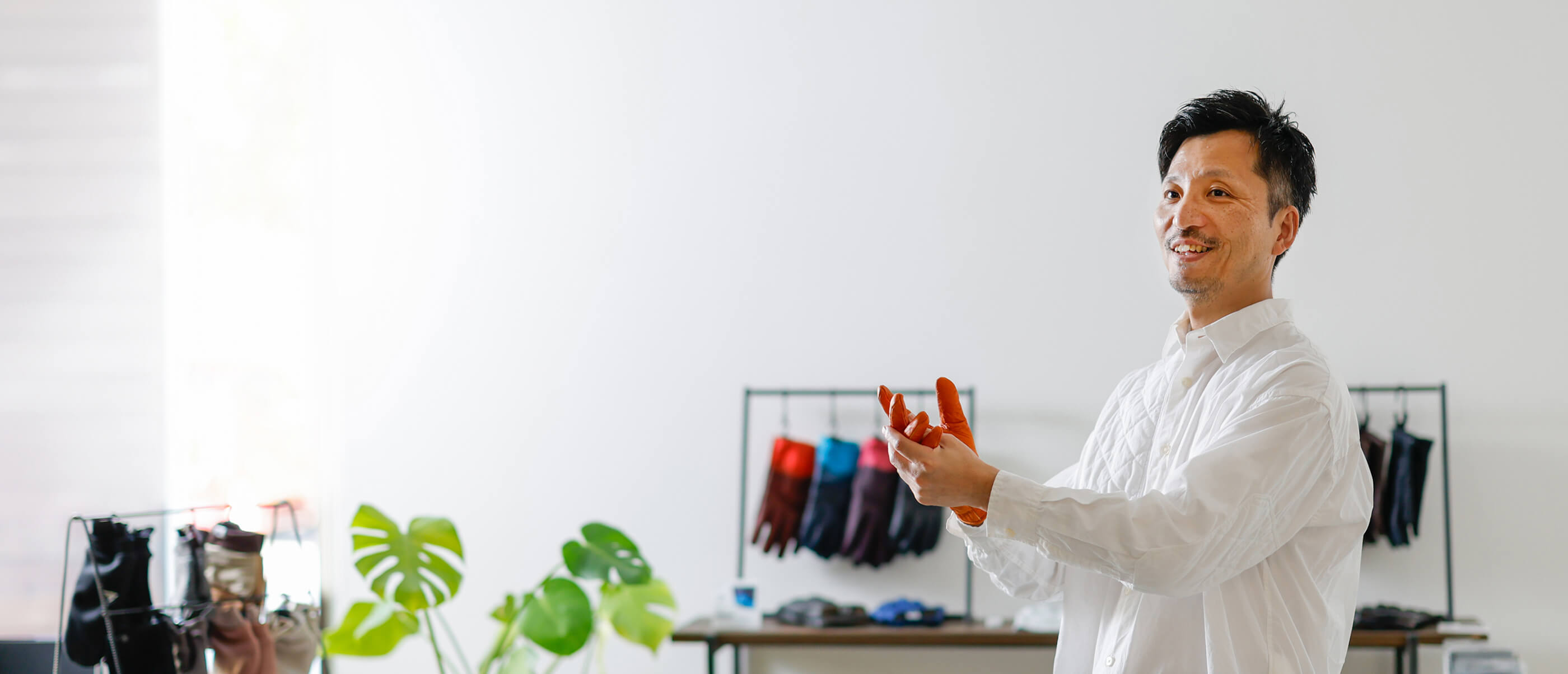 代表メッセージ写真